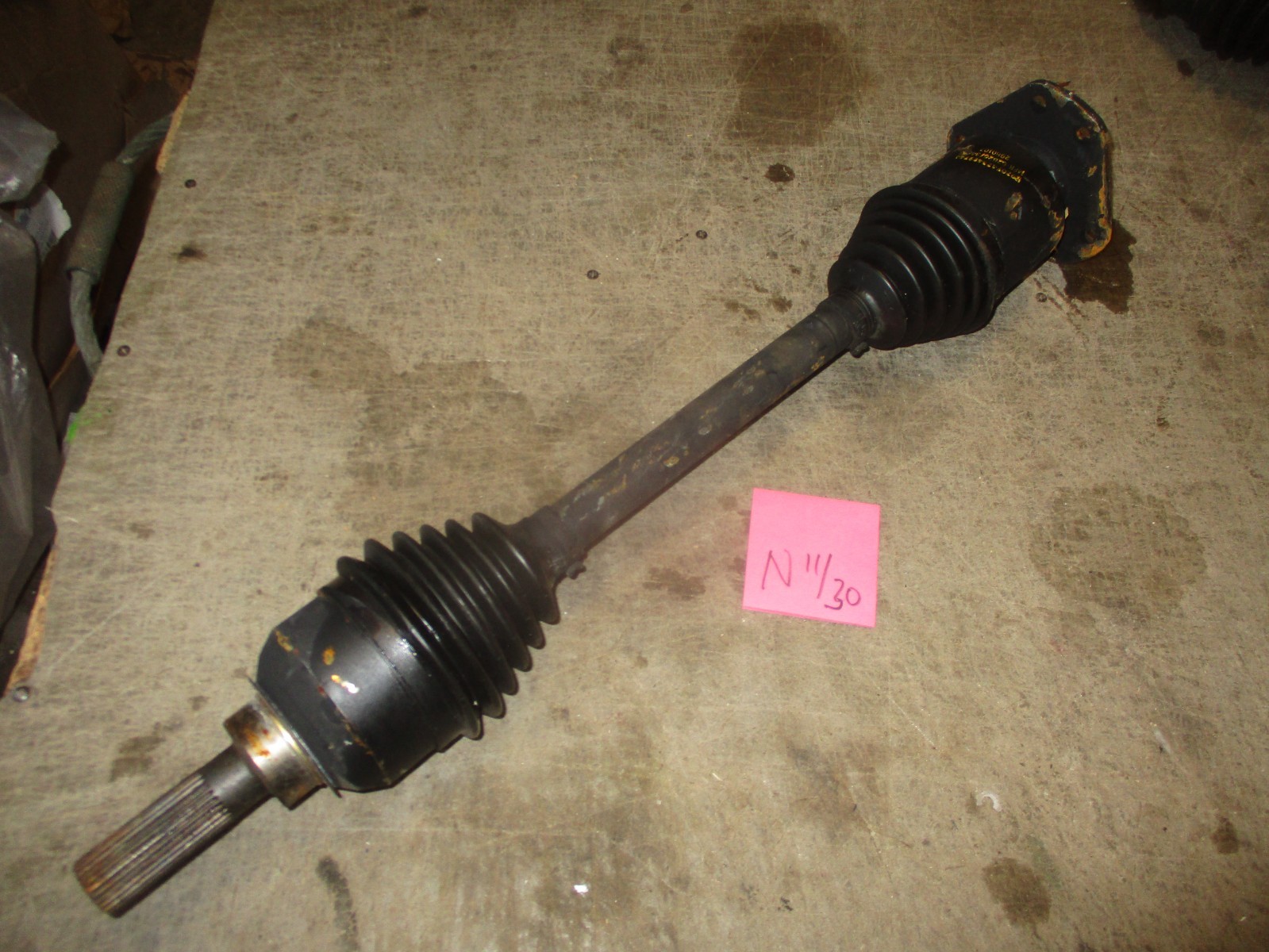 NOS 10K Half Shaft, Cut Grease Boot, for HMMWV 19207-12342974-1