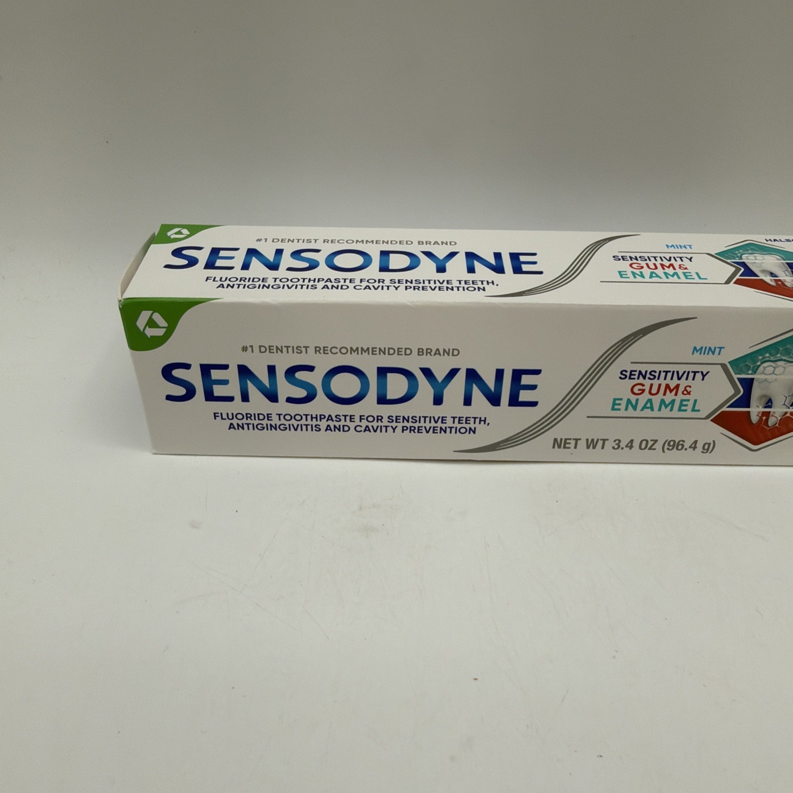Sensodyne Toothpaste Sensitivity Gum & Enamel Mint 3.4 Ounce 2 Pack