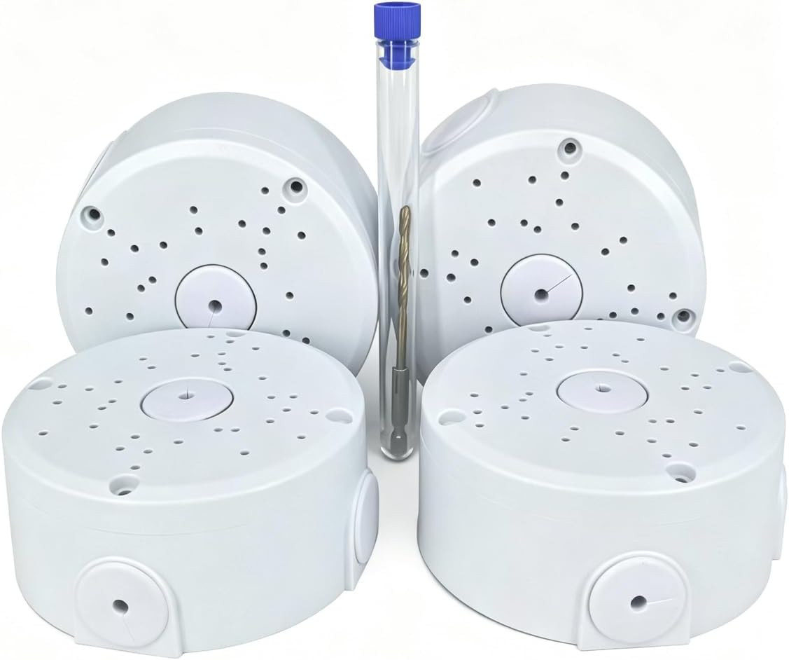 Plastic Universal Junction Box for Bullet & Dome IP Security Camera Mount Bracke