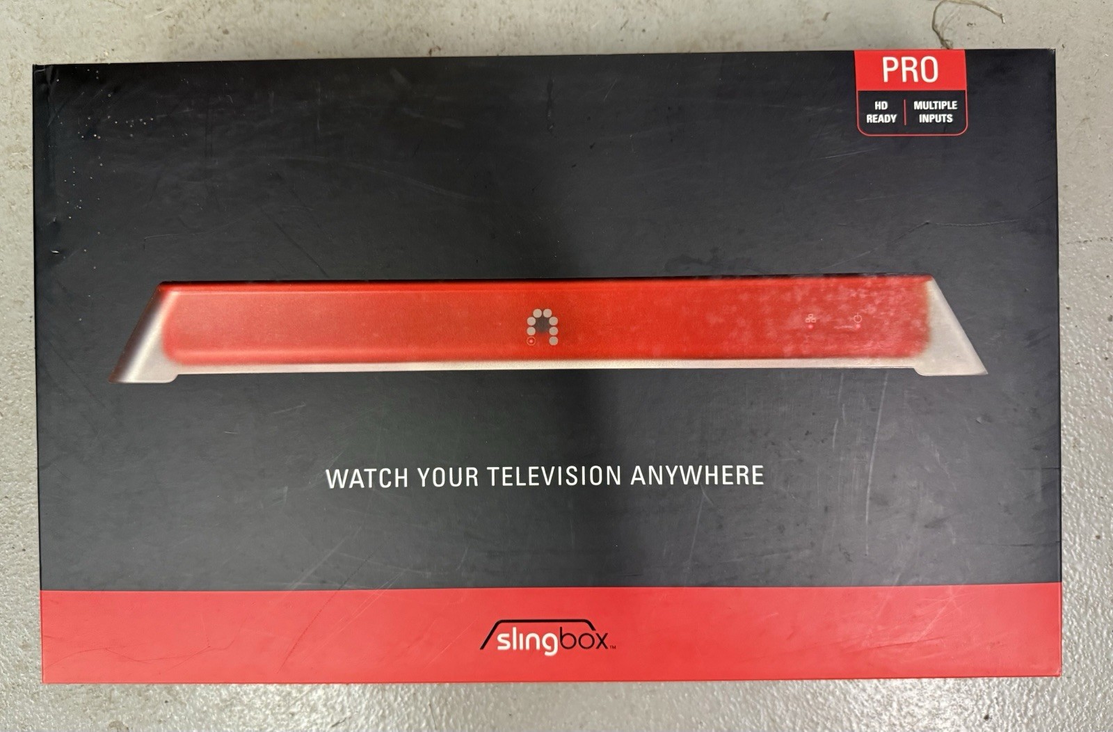 Slingbox PRO SB200-100 HD-Ready Box Multiple Inputs Ethernet Red/Black/Silver