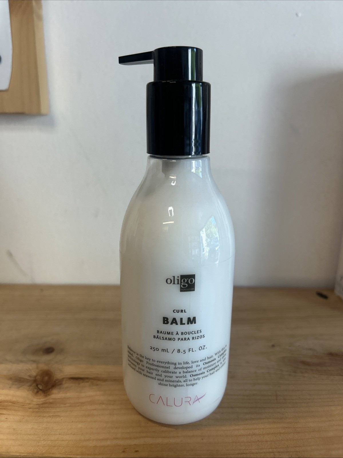 Oligo Calura Curl Balm Shaping Cream 8.5oz 250ml