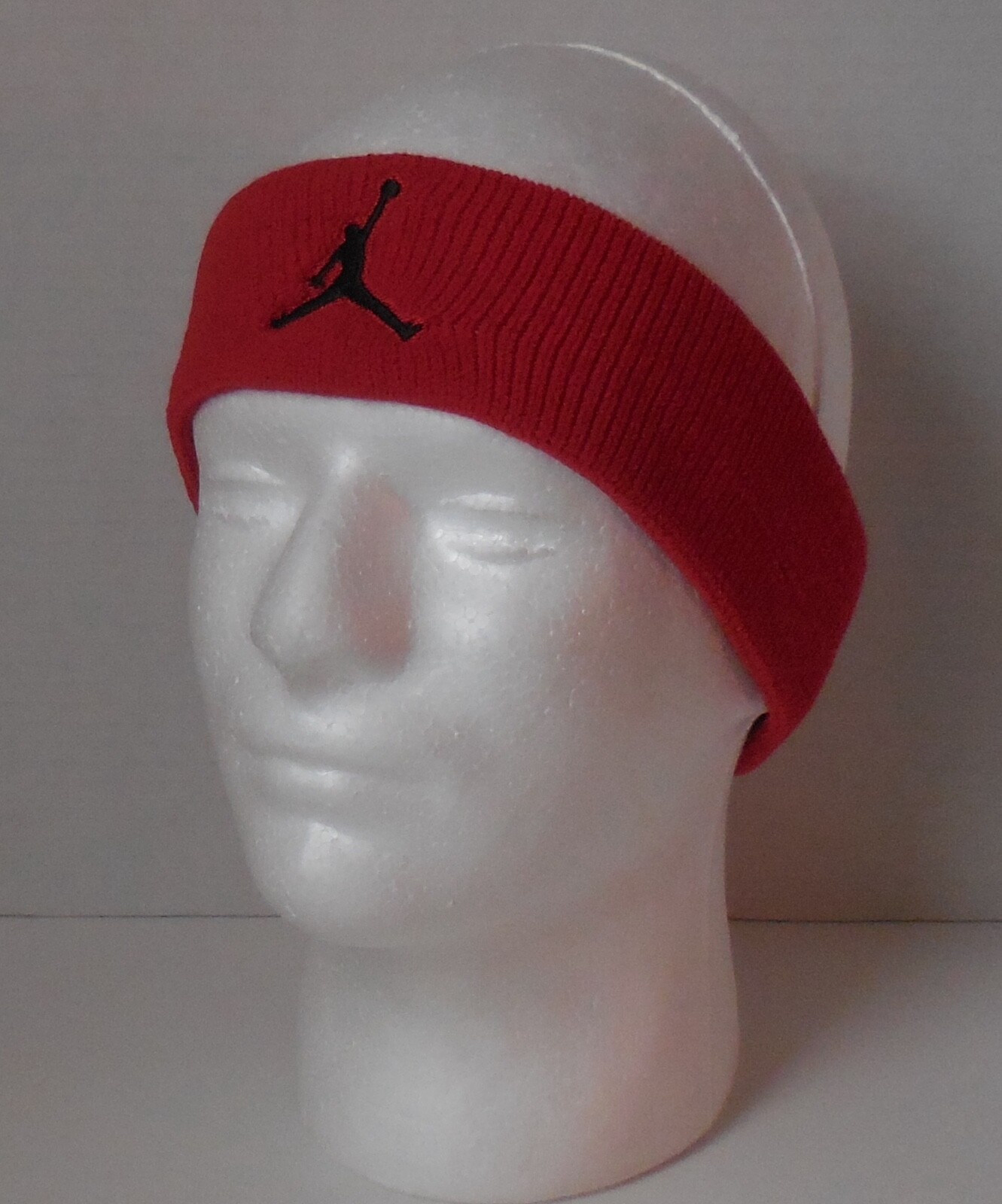 Nike Jordan Jumpman Headband Adult Unisex Dri-Fit Gym Red/Black