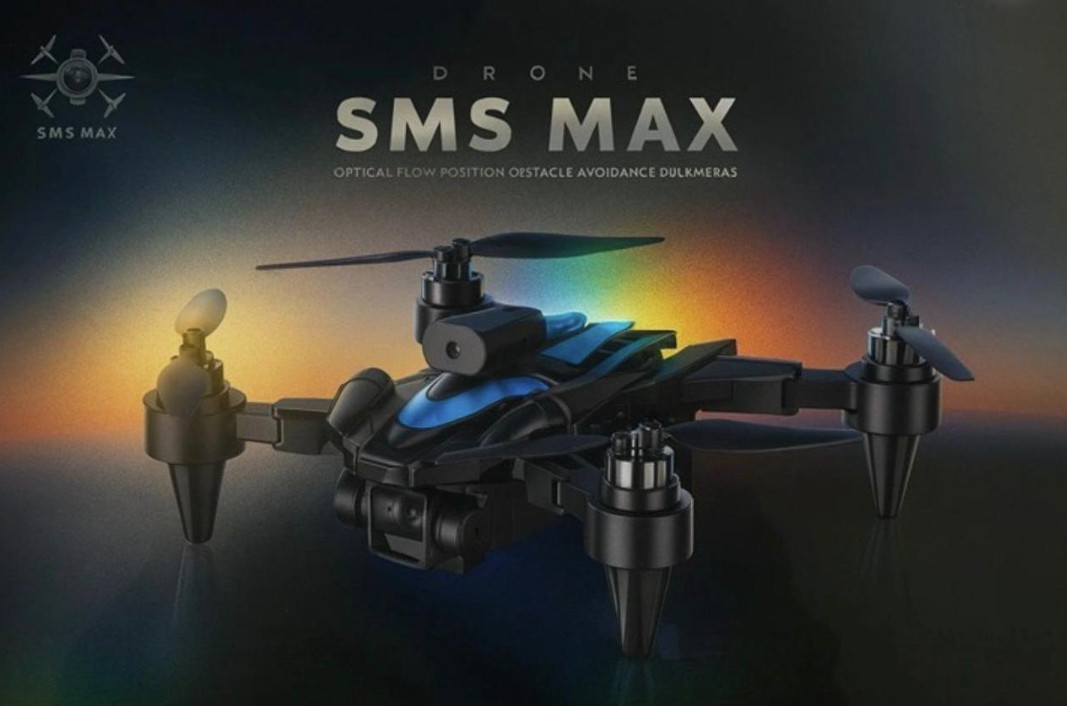 SMS MAX Drone Dual Camera 4K Optical Flow Obstacle Avoidance Quadcopter - NEW