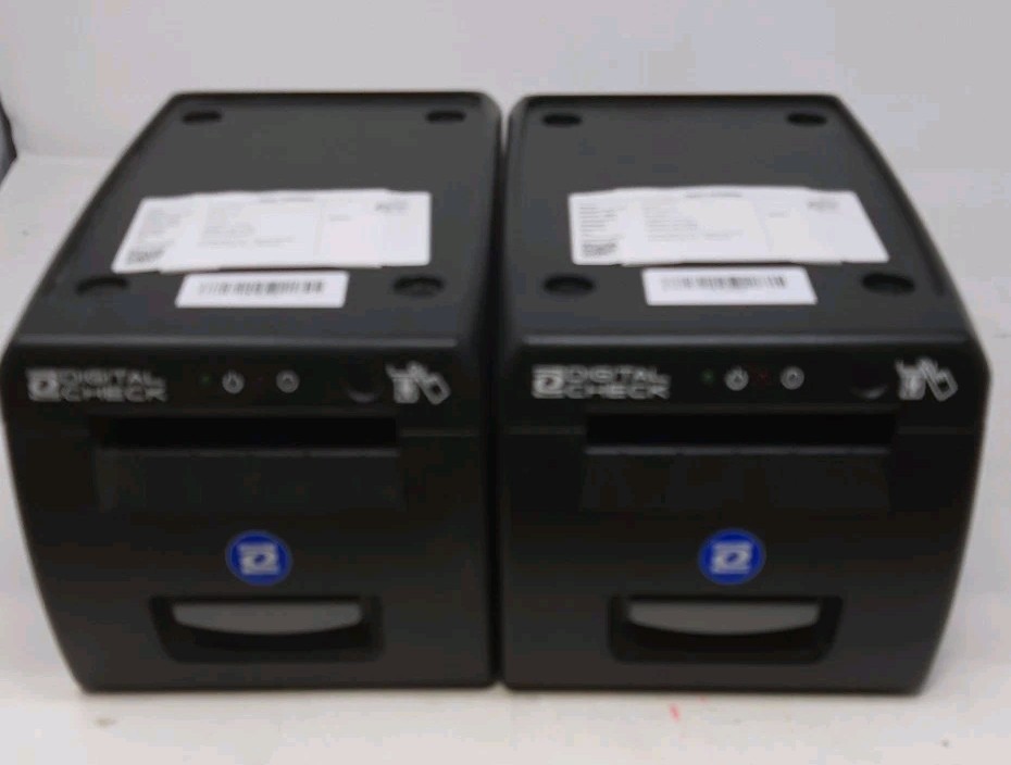 lot of  2  Digital Check SRNELITE-USB ReceiptNOW Thermal  Printer
