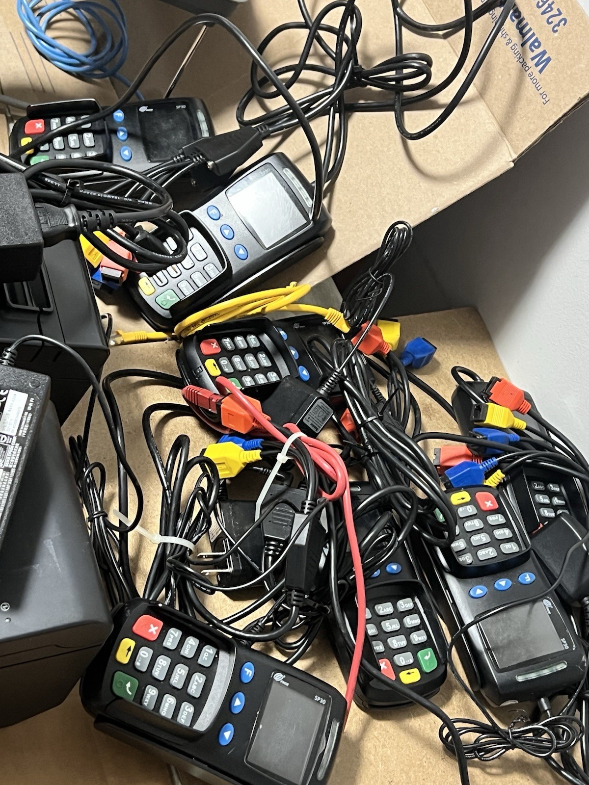 PAX S300 Wired Credit Card Terminals Lot - PAX S300 Series (MPN S300) Lot of 8