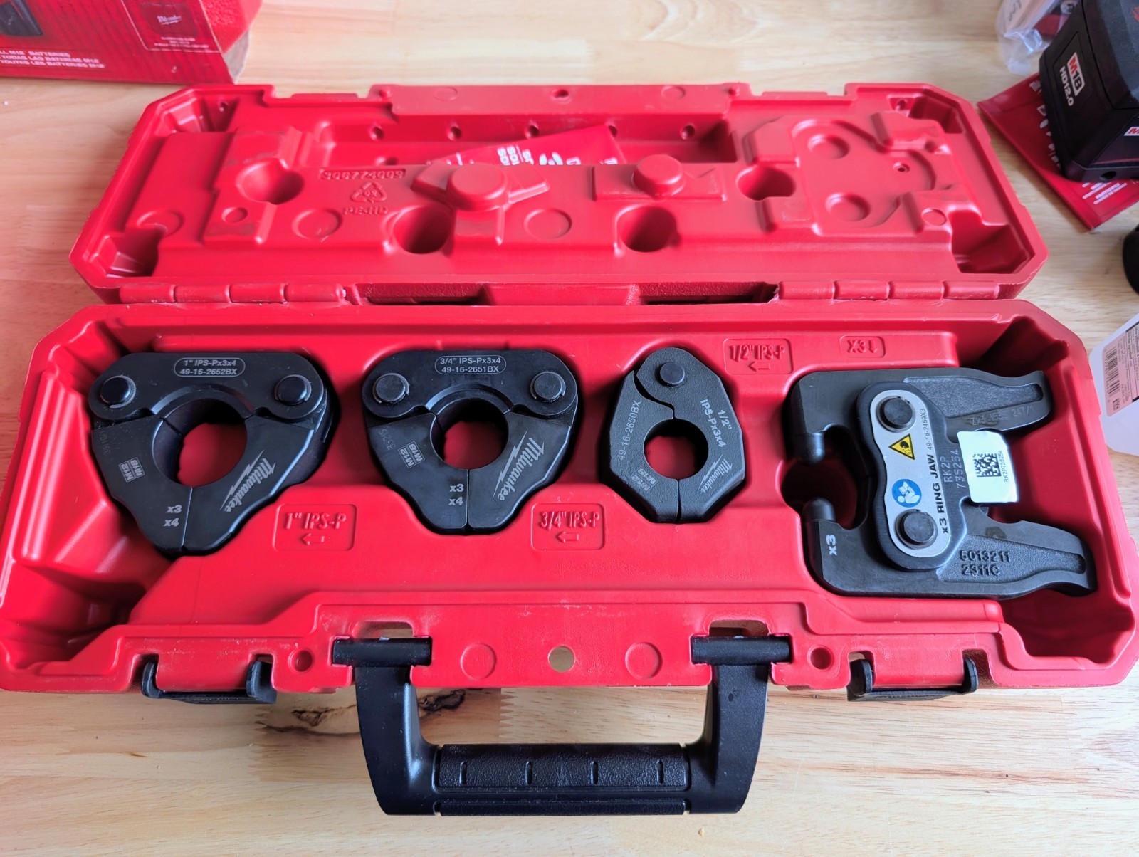 Milwaukee 49-16-2496X Press Ring Kit Brand New