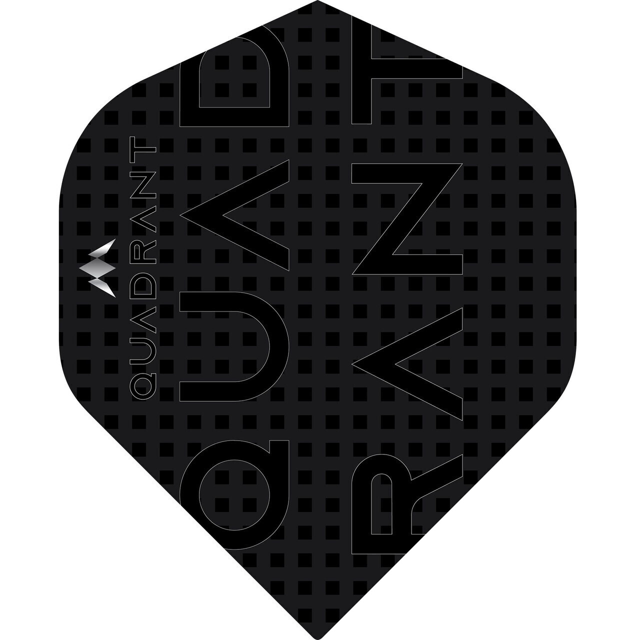 Mission Solo Dart Flights - 100 Micron - No2 (Standard) - Quadrant
