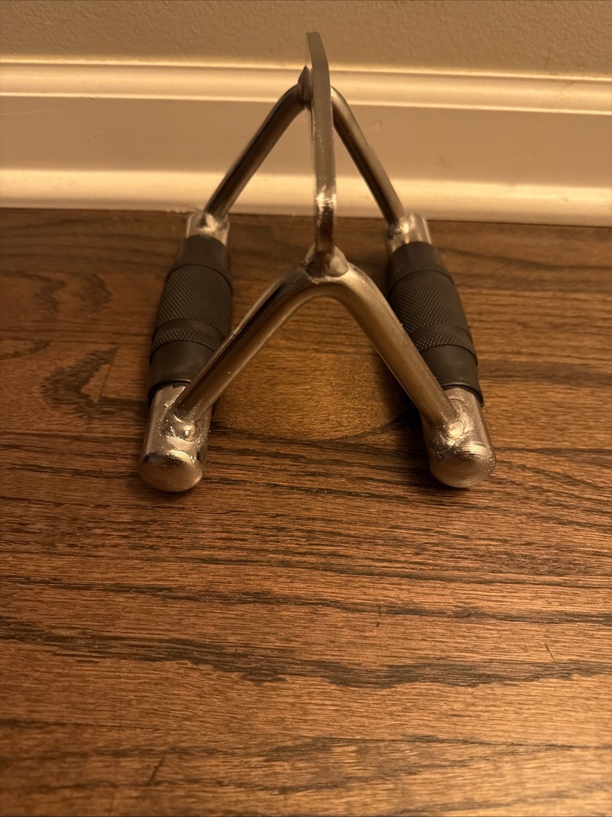 Cable Machine Attachment D Double Handle Attachment Row Good Condition