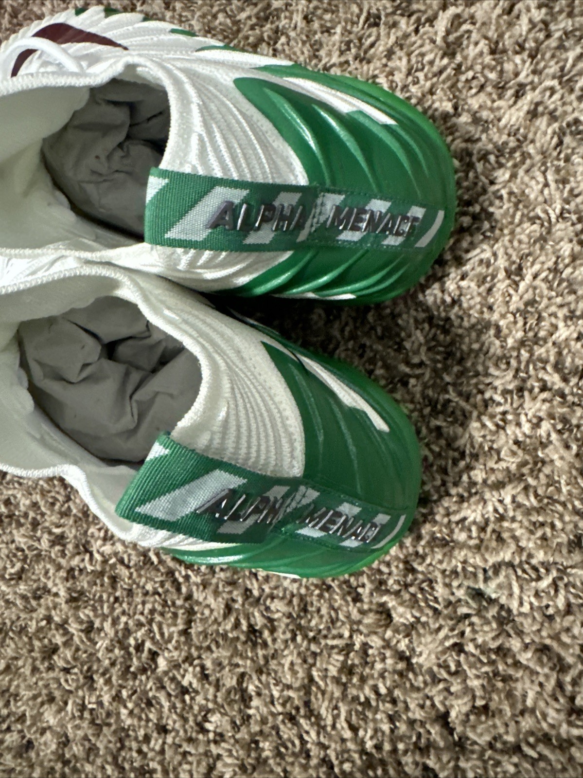 Nike alpha menace football / Soccer Size 14 US