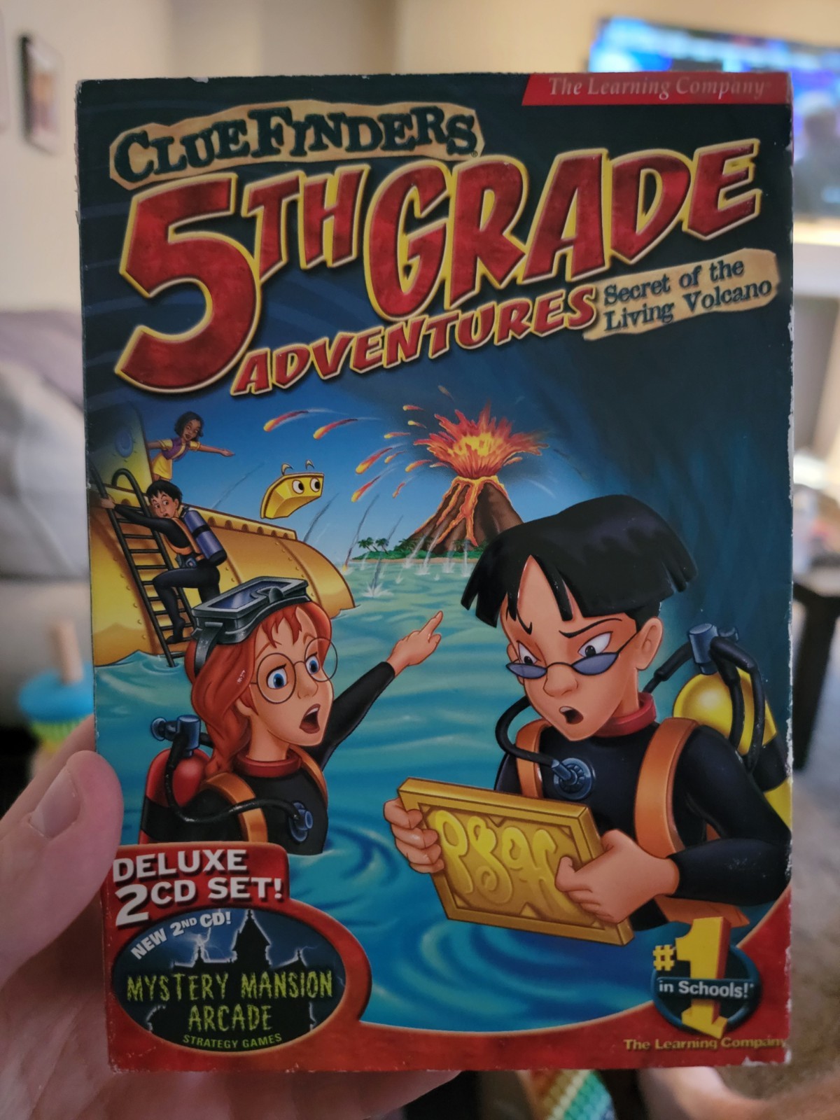 The Clue Finders 5th Grade Adventures Windows/Mac PC Game Rare Deluxe Edition
