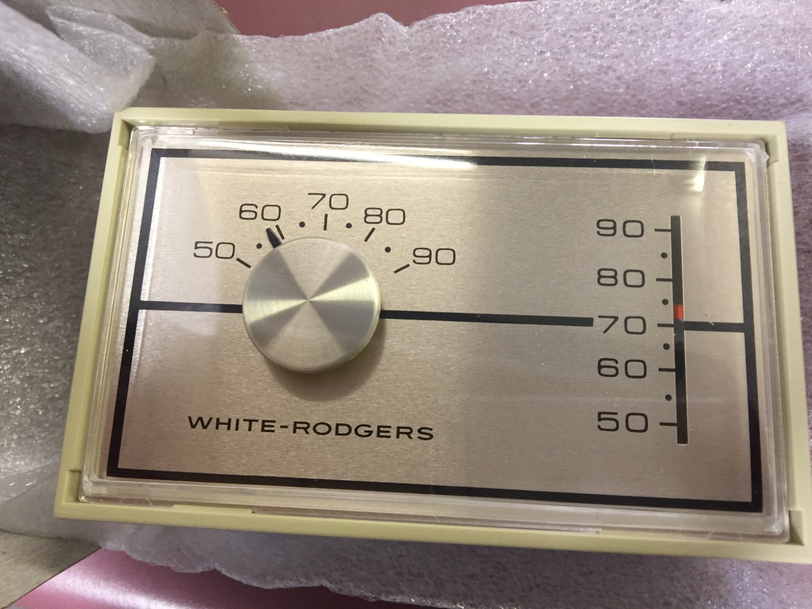 NEW OEM White-Rodgers Low Voltage Thermostat 1F35-910 3-Wire Zone Control