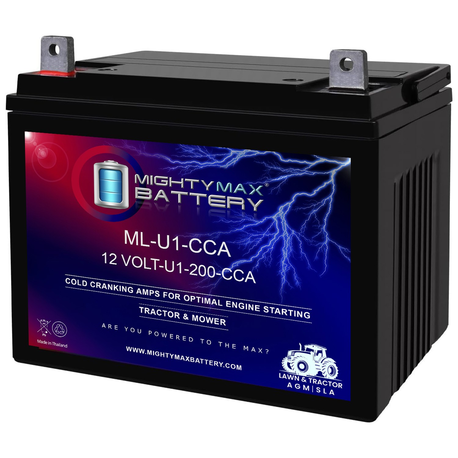 Mighty Max ML-U1 200CCA Battery for Toro Time Cutter SS4200 Zero-Turn Lawn Mower