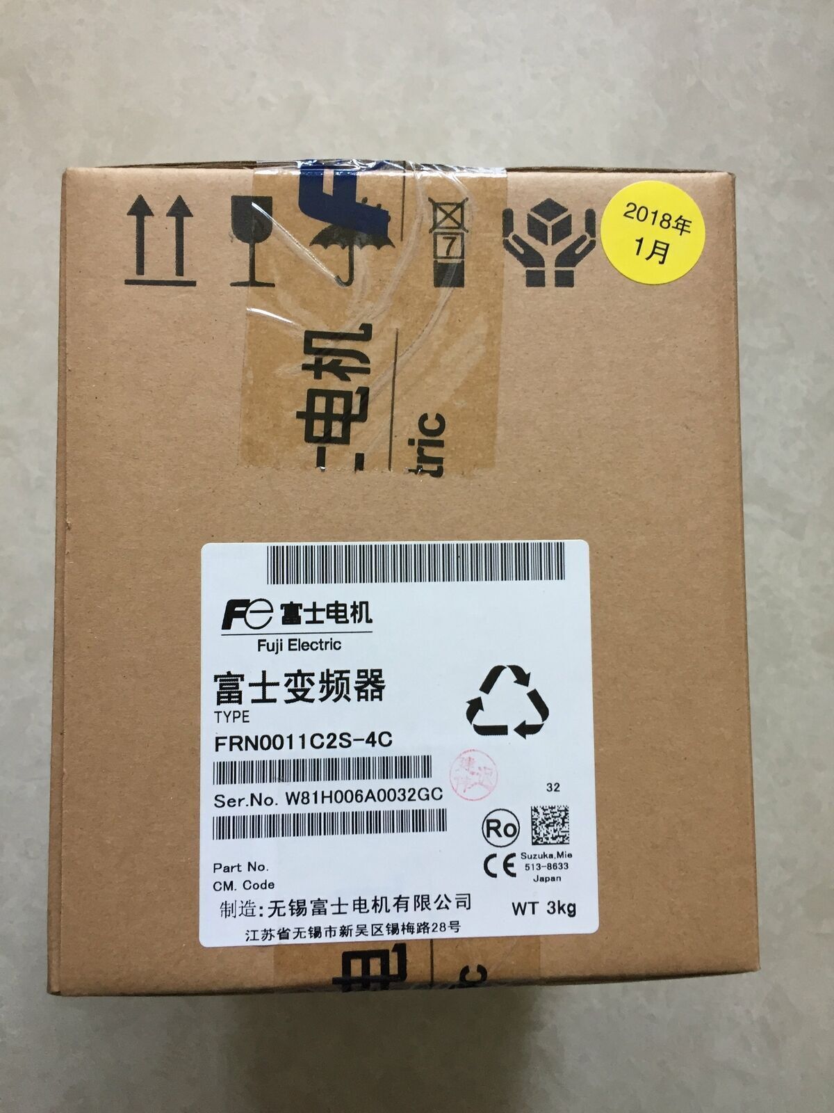 1PC FUJI FRN0011C2S-4C FRN0011C2S4C Inverter 380V 3.7KW New Expedited Shipping