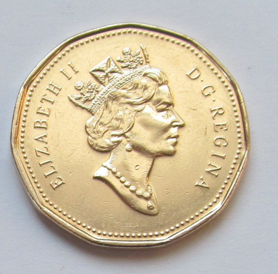 1993 CANADA 1 DOLLAR LOONIE - combined shipping