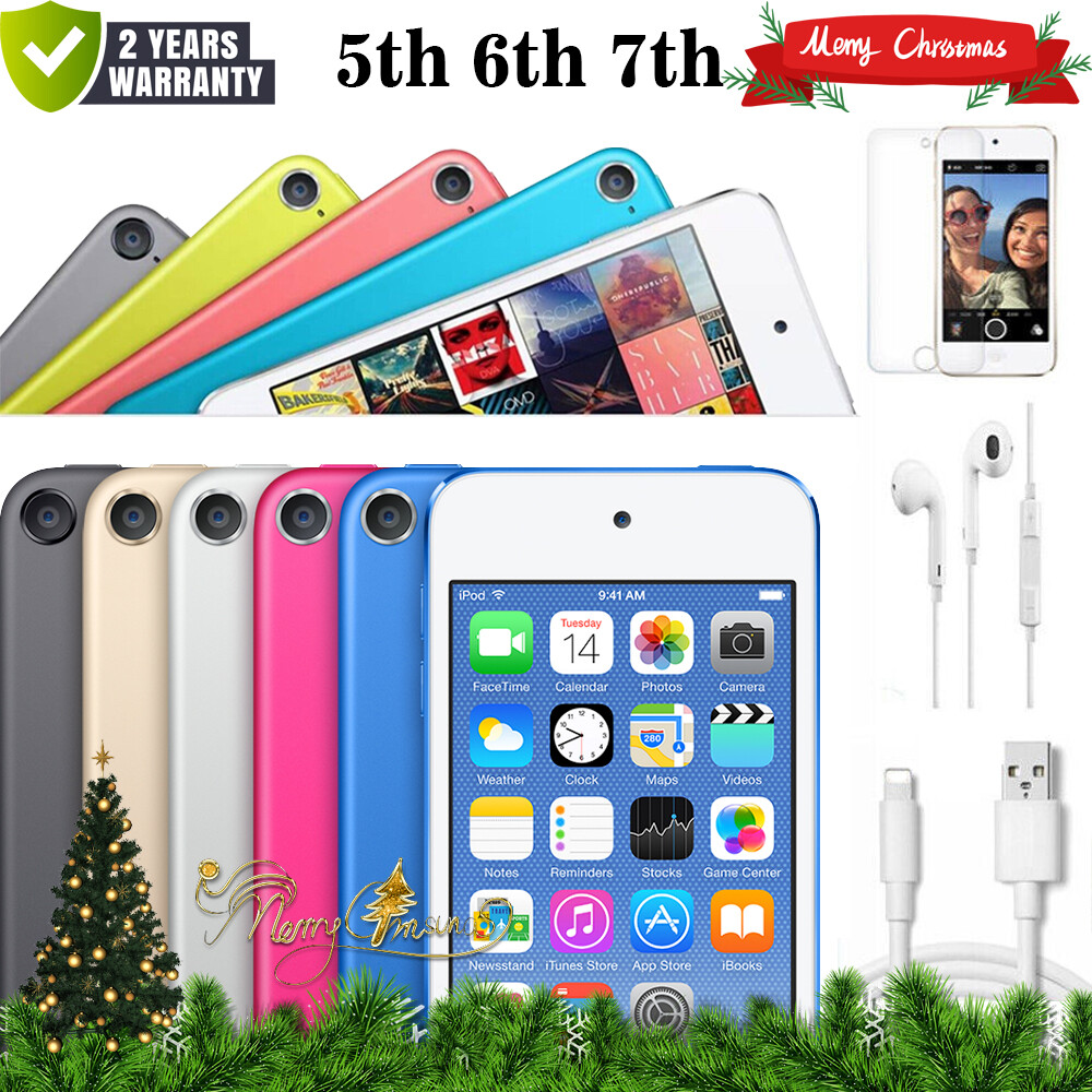 Apple iPod Touch 7th 6th Generation 64 128 256GB MP4 All Colors Retail Box lot