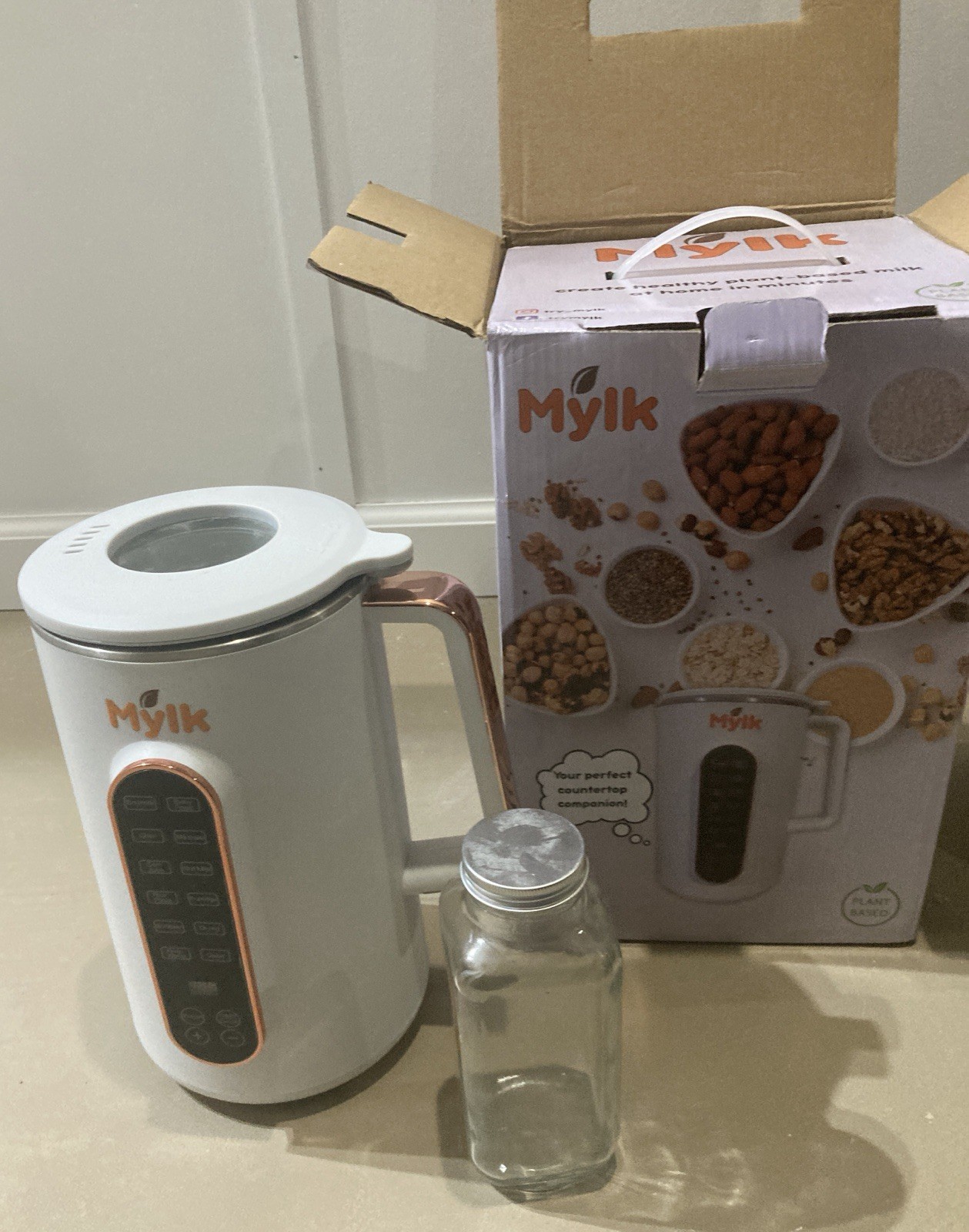 HARD TO FIND The Mylk Machine 1.5L Nut Milk Maker In Original Box With Manual