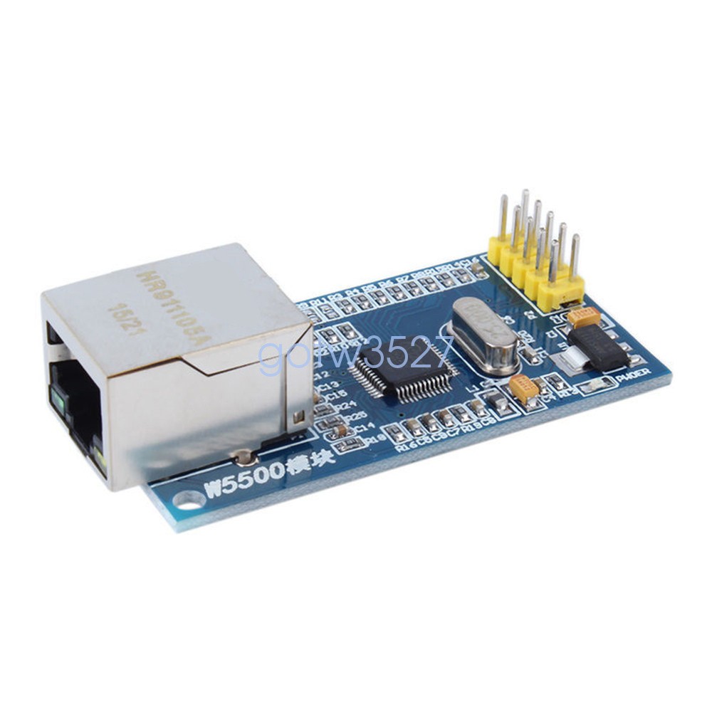 5X W5500 Ethernet Network Modules TCP/IP 51/STM32 Microcontroller SPI Interface