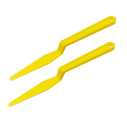 Car Window Tint Squeegee Tool, Plastic Long Handle Shank Corner Squeegee, 2PCS