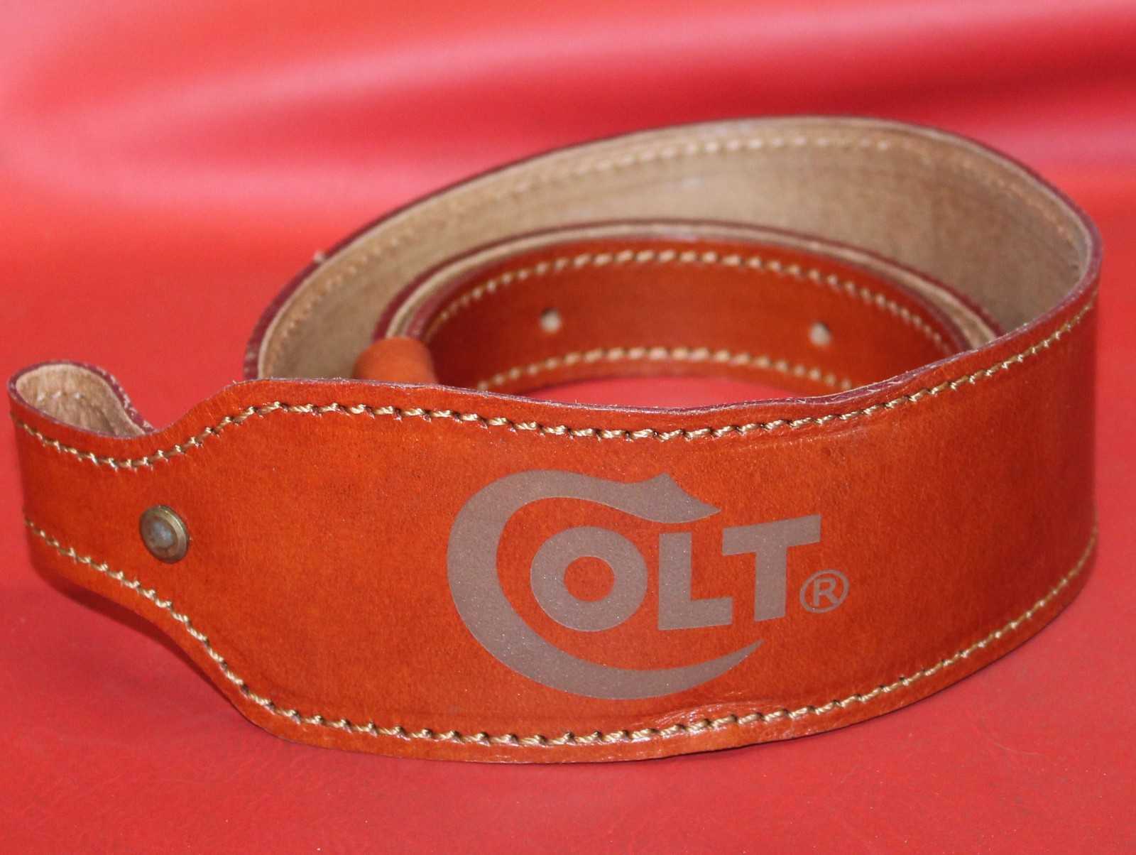 Colt / Sauer Rifle Real Leather Sling Brown