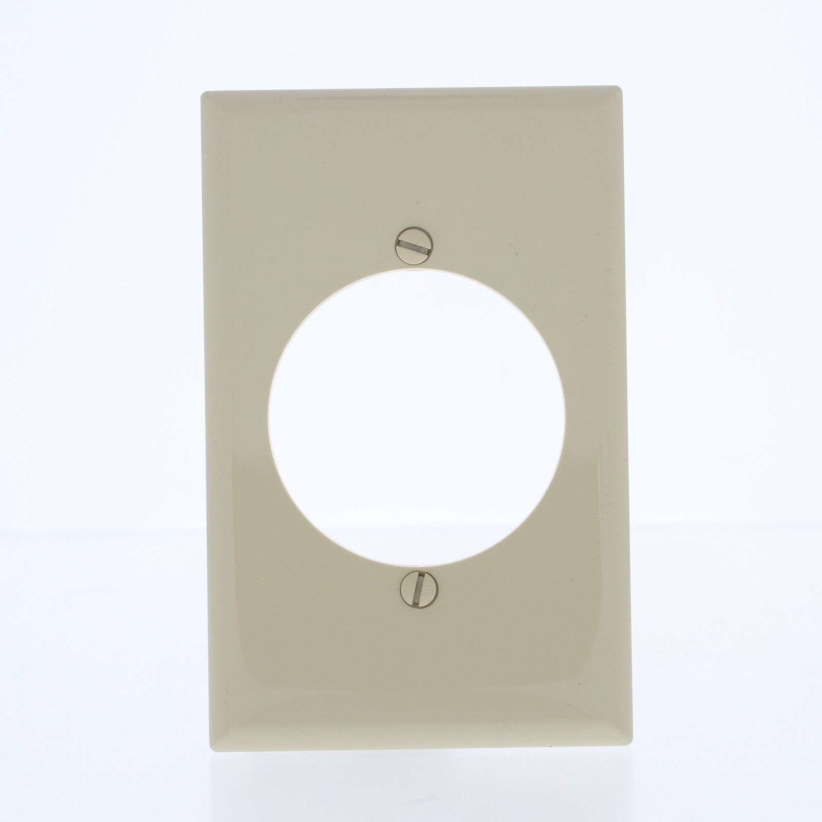 Eaton PJ724V Ivory 1-Gang 2.15" Dia. 30/50A  Power Outlet Mid-Size Nylon Cover