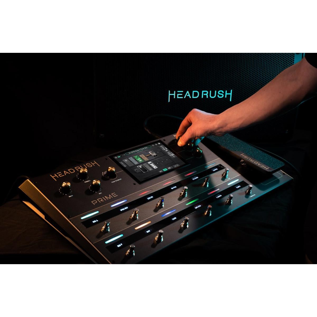 Headrush Prime Multi-FX Guitar Pedal with Amp Modeler and Vocal Processor
