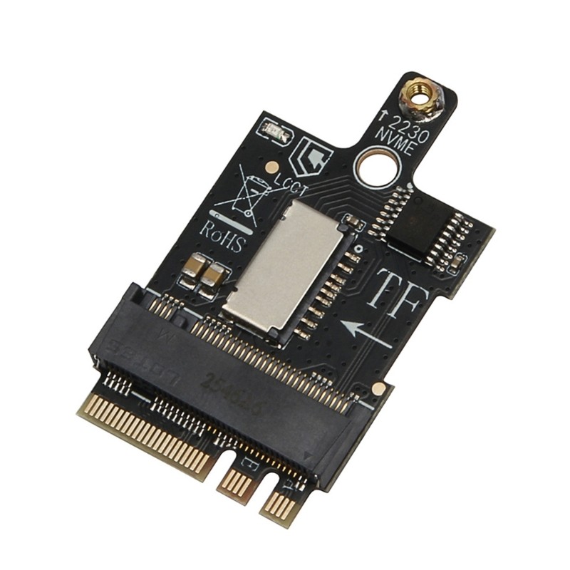Multiple Purpose M.2 A E Key Adapter Enables NVME Drive And Card Simultaneously
