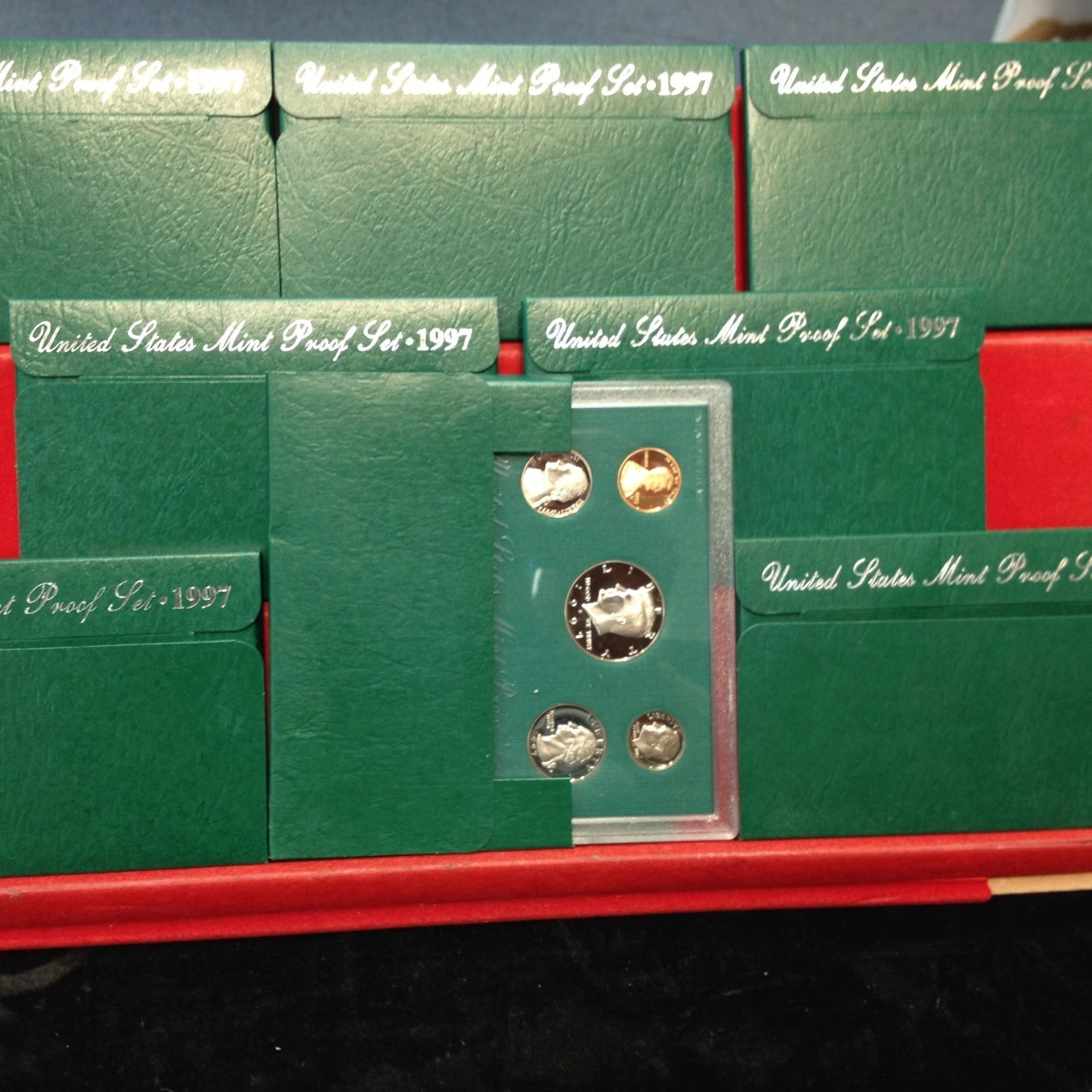 1997-S US Mint Proof Set 5 Coin Set OGP Original Government Packaging