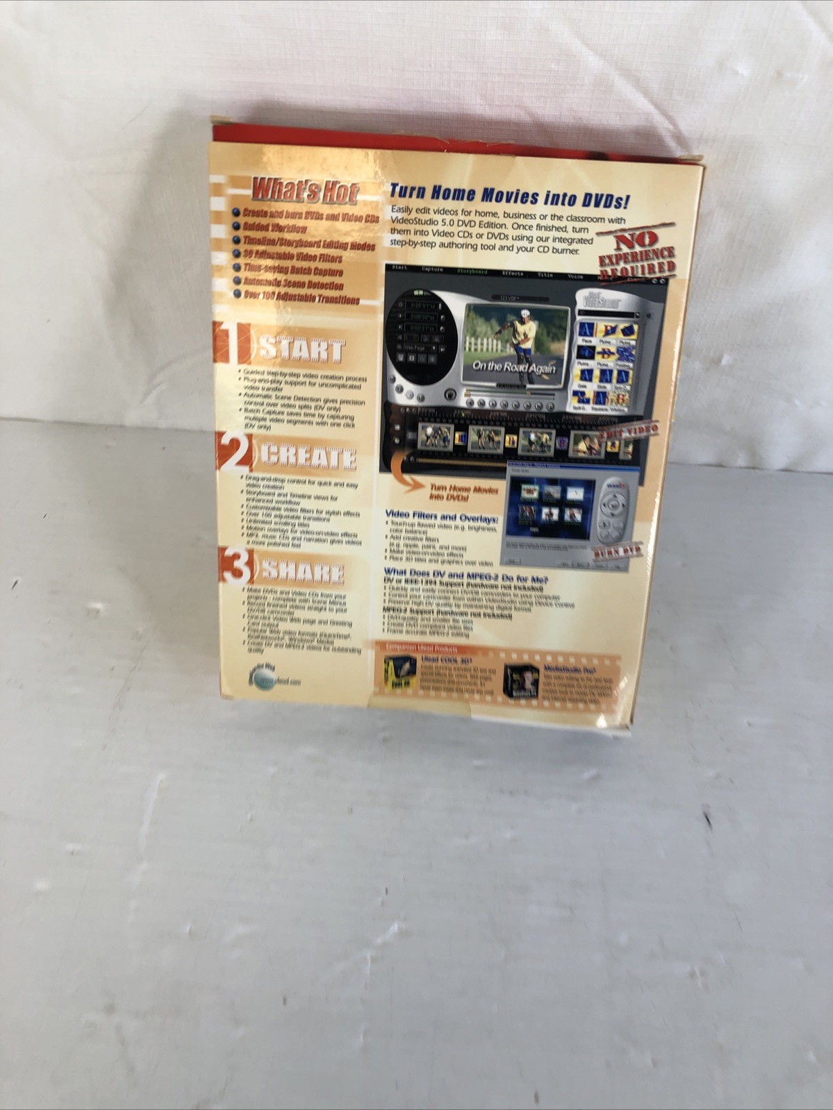 Ulead VideoStudio DV Version 5.0 Editing Software