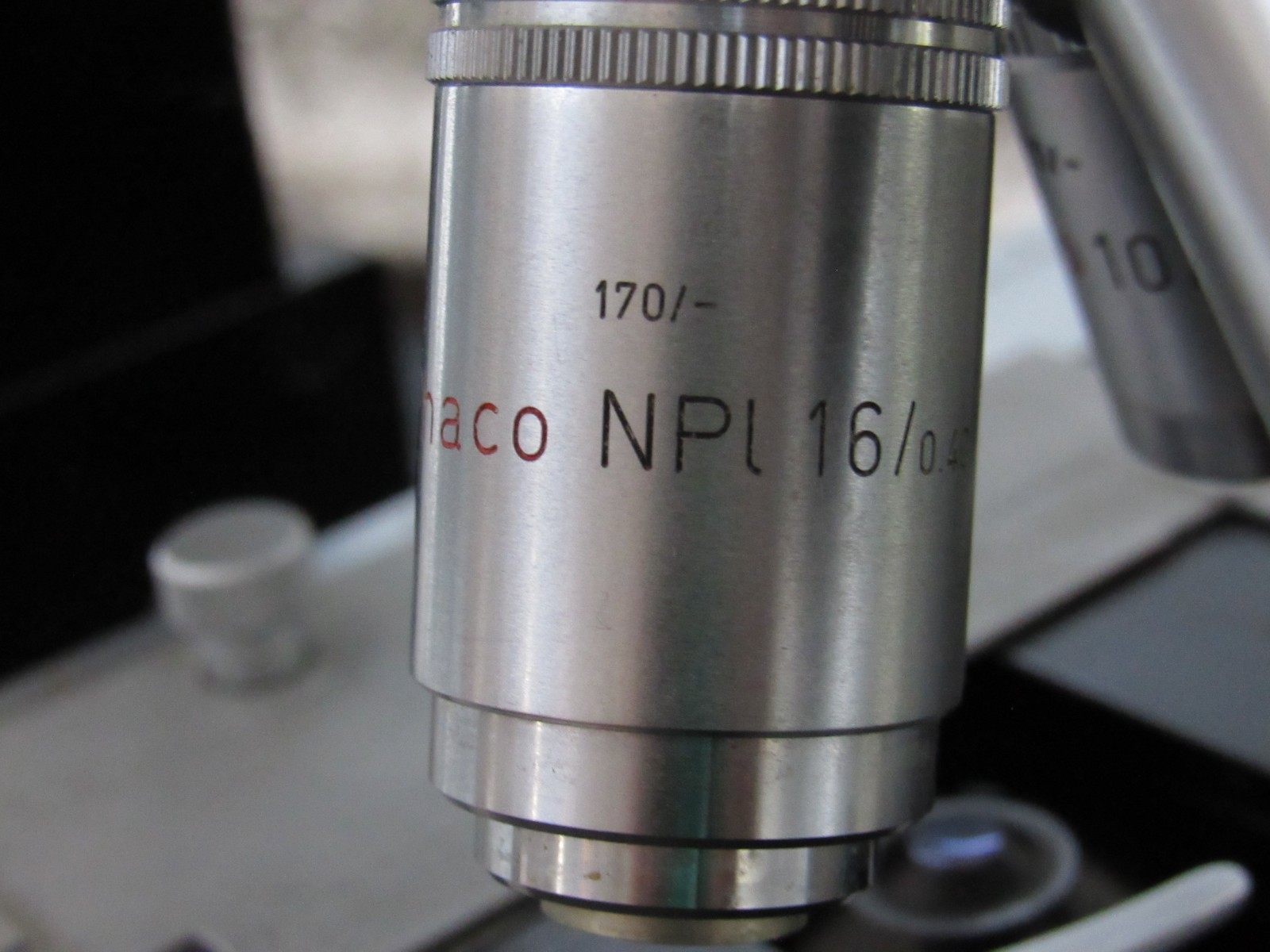 Vintage Leitz Wetzlar Phase Contrast Compound Microscope Tested Optics