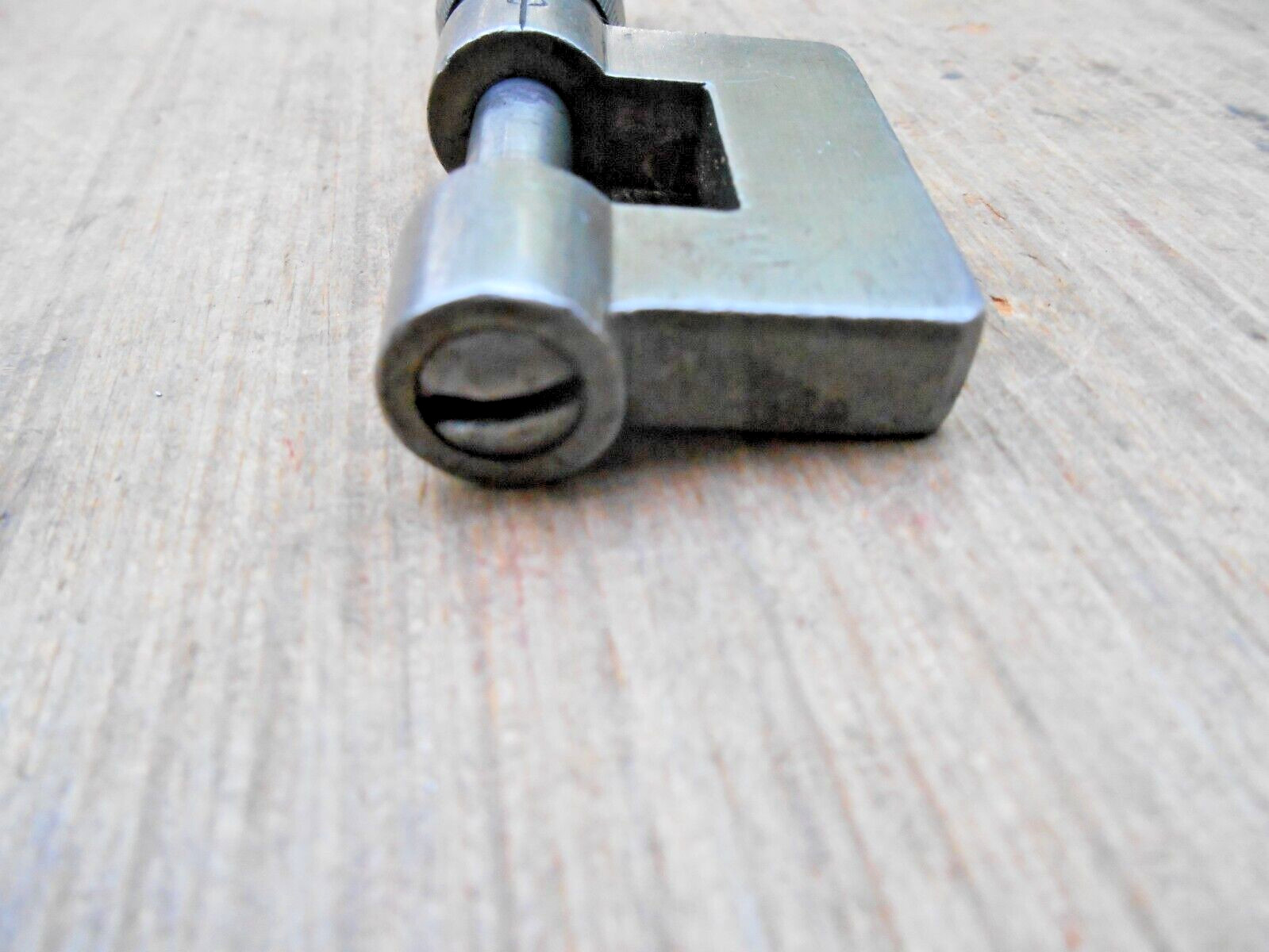 ANTIQUE METRIC MICROMETER , 0-15 MM , UNMARKED
