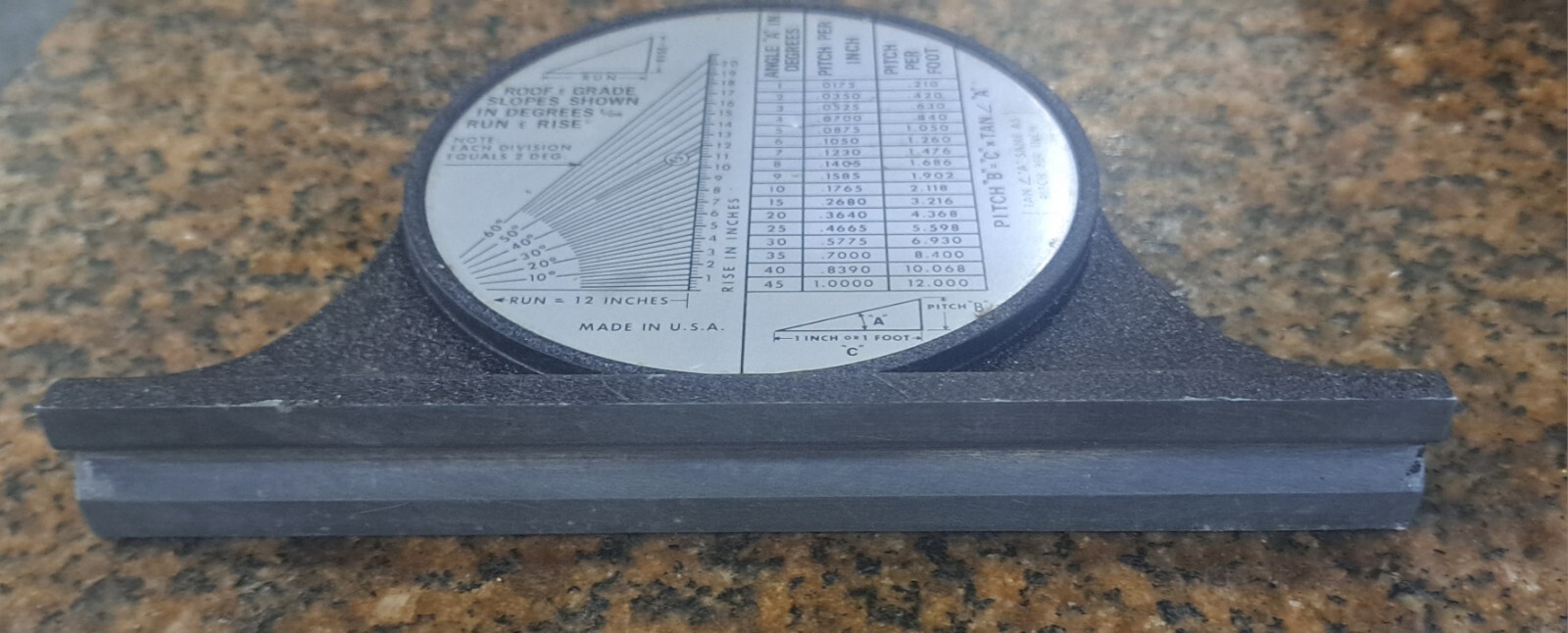 INCLINOMETER vintage protector
