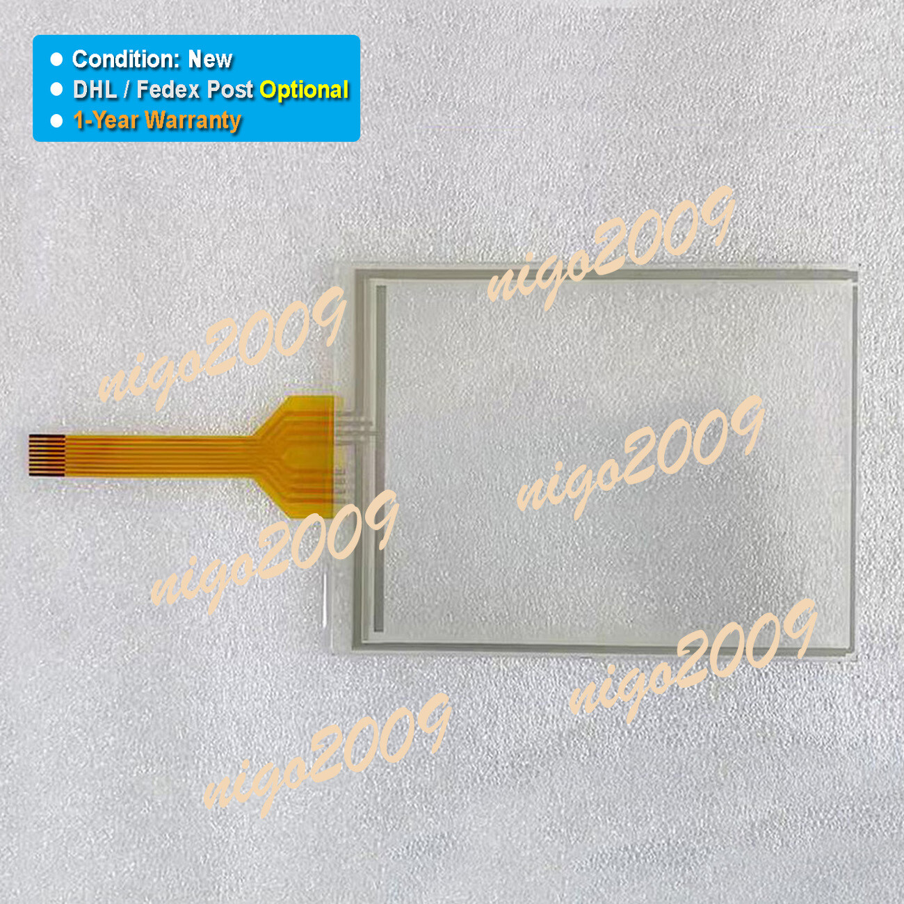 Fit for B&R 4PP220.0571-K05 4PP220-0571-K05 Touch Screen Glass 1-Year Warranty