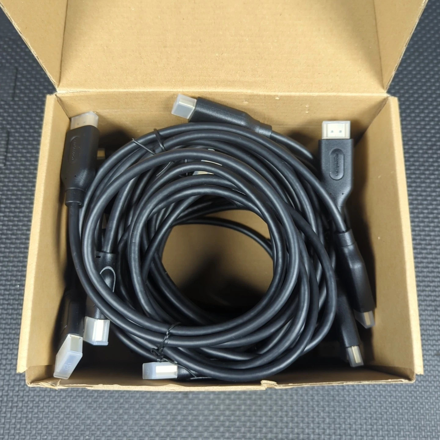 NEW 100 Pack 6ft (1.8M) 4K Amazon Basics DisplayPort to HDMI Cable Black BULK