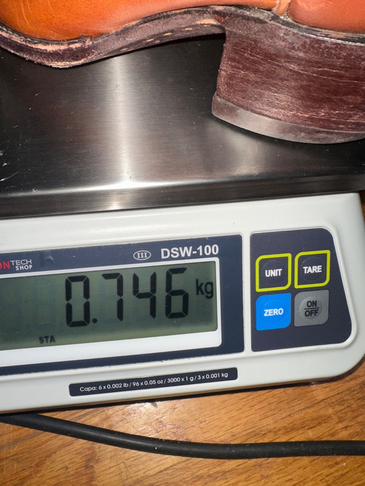 vision techshop dsw100 scale