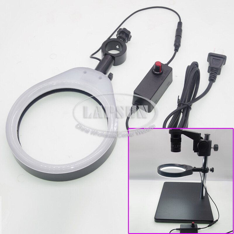 120mm Big Size 48/80 LED Ring industry Microscope Camera Light Illuminator Lamp