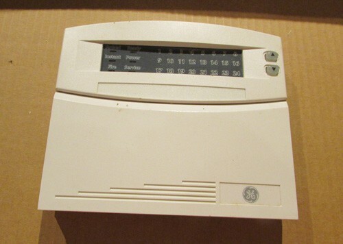 NX-1324E GE Interlogix Caddax ControlsNetworX Hardwired 24 Zone LED Alarm Keypad