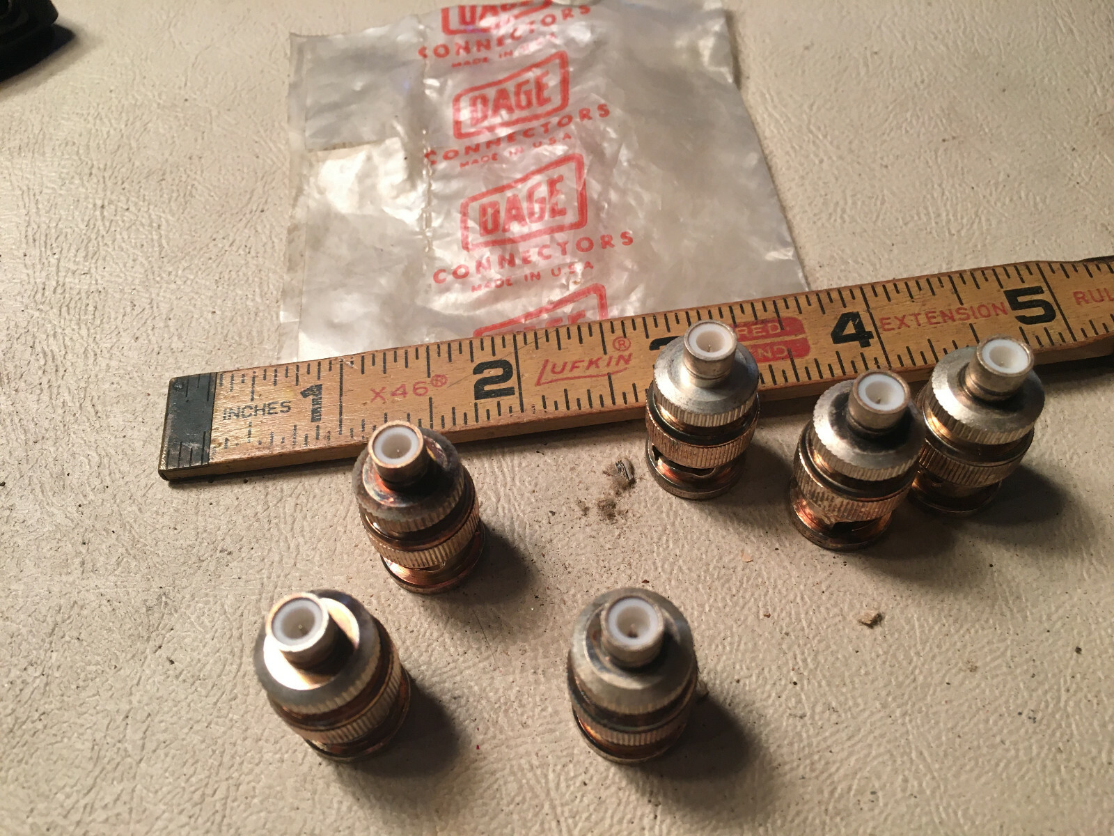 6 DAGE 95712 30087-1 coax connector