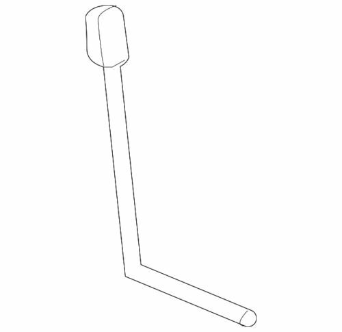 OEM NEW Ford Control Rod YC3Z-2521853-AAD