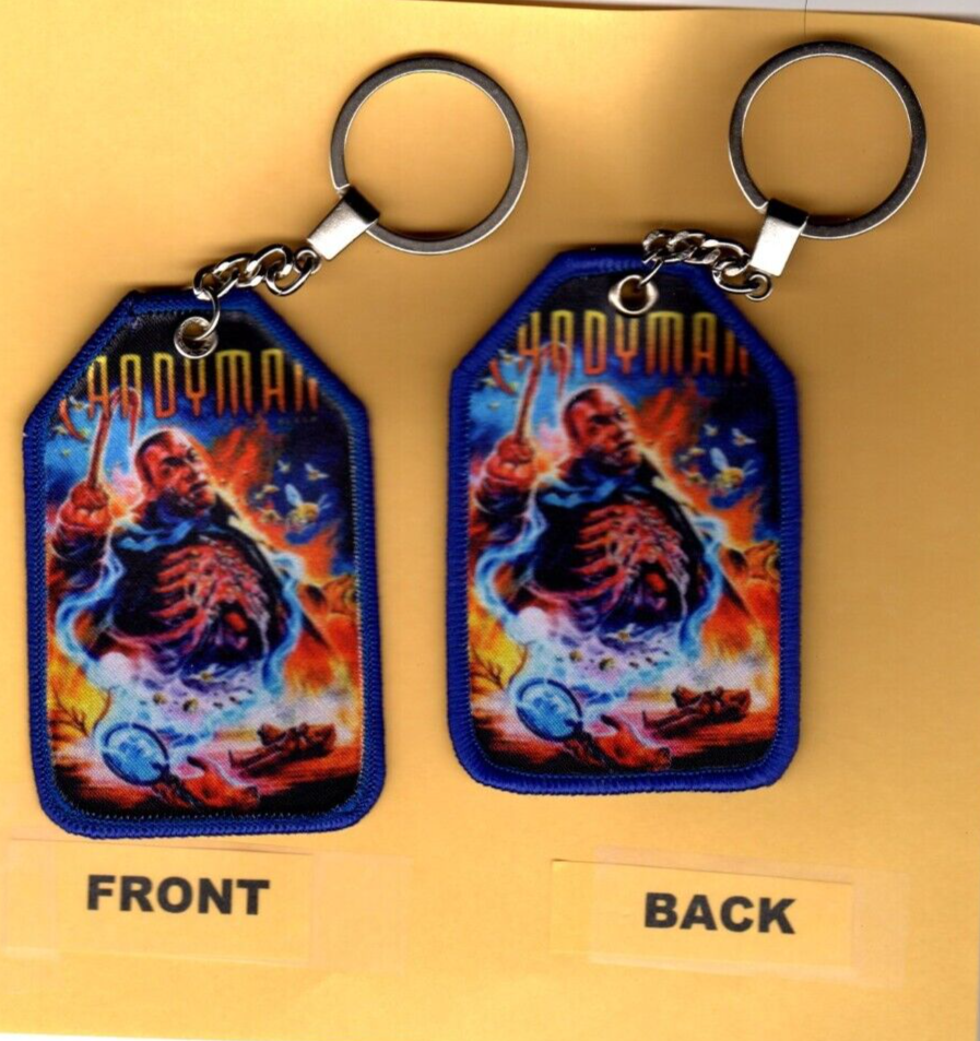 CANDYMAN SUBLIMATION Key Chain APPROX SIZE 3.5X2.25"