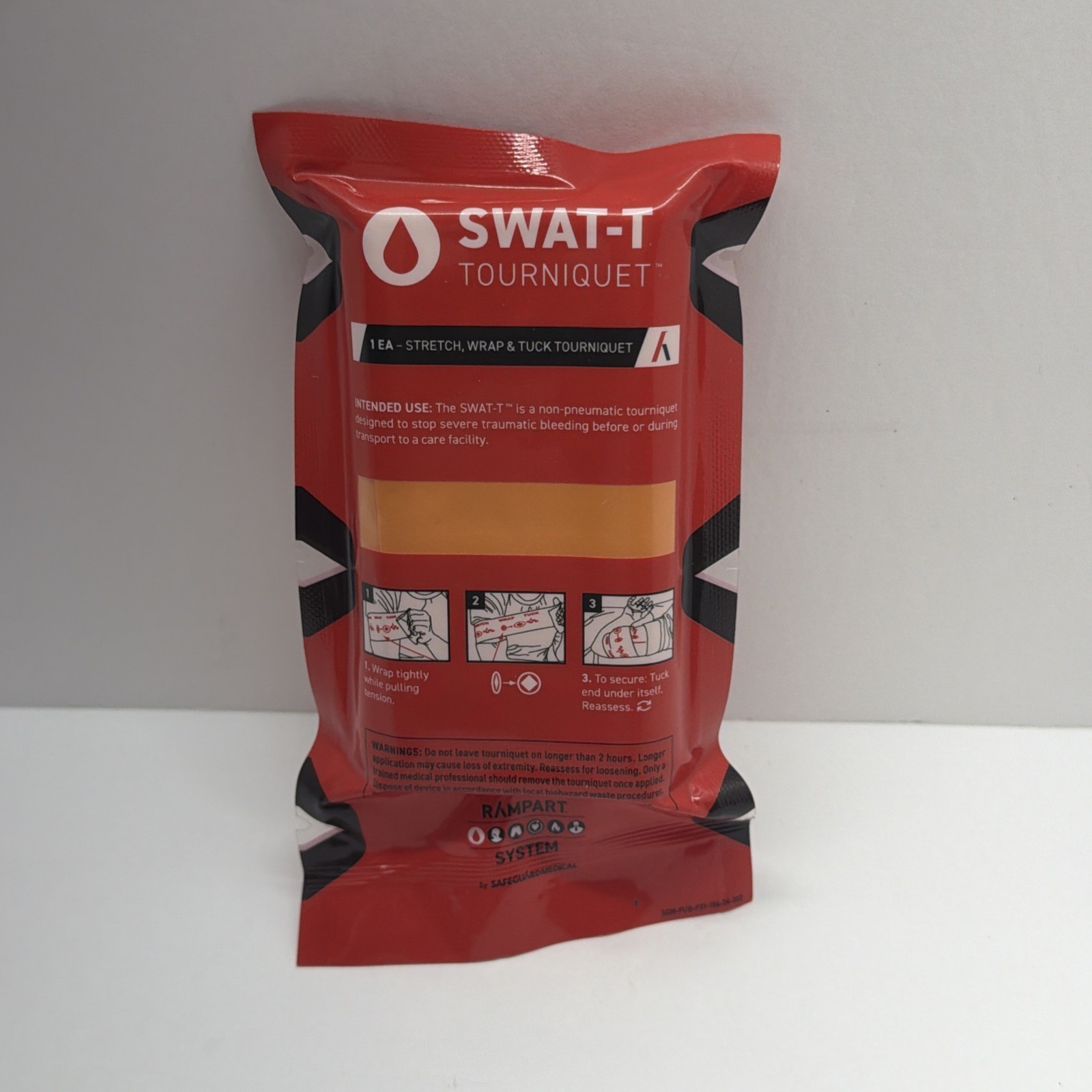 SWAT-T Tourniquet Emergency First Aid Hemorrhage Control - Orange