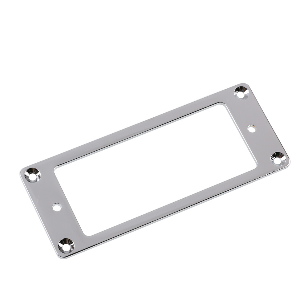 2pcs Flat Metal Mini Humbucker Pickup Mounting Ring 92x37.5mm