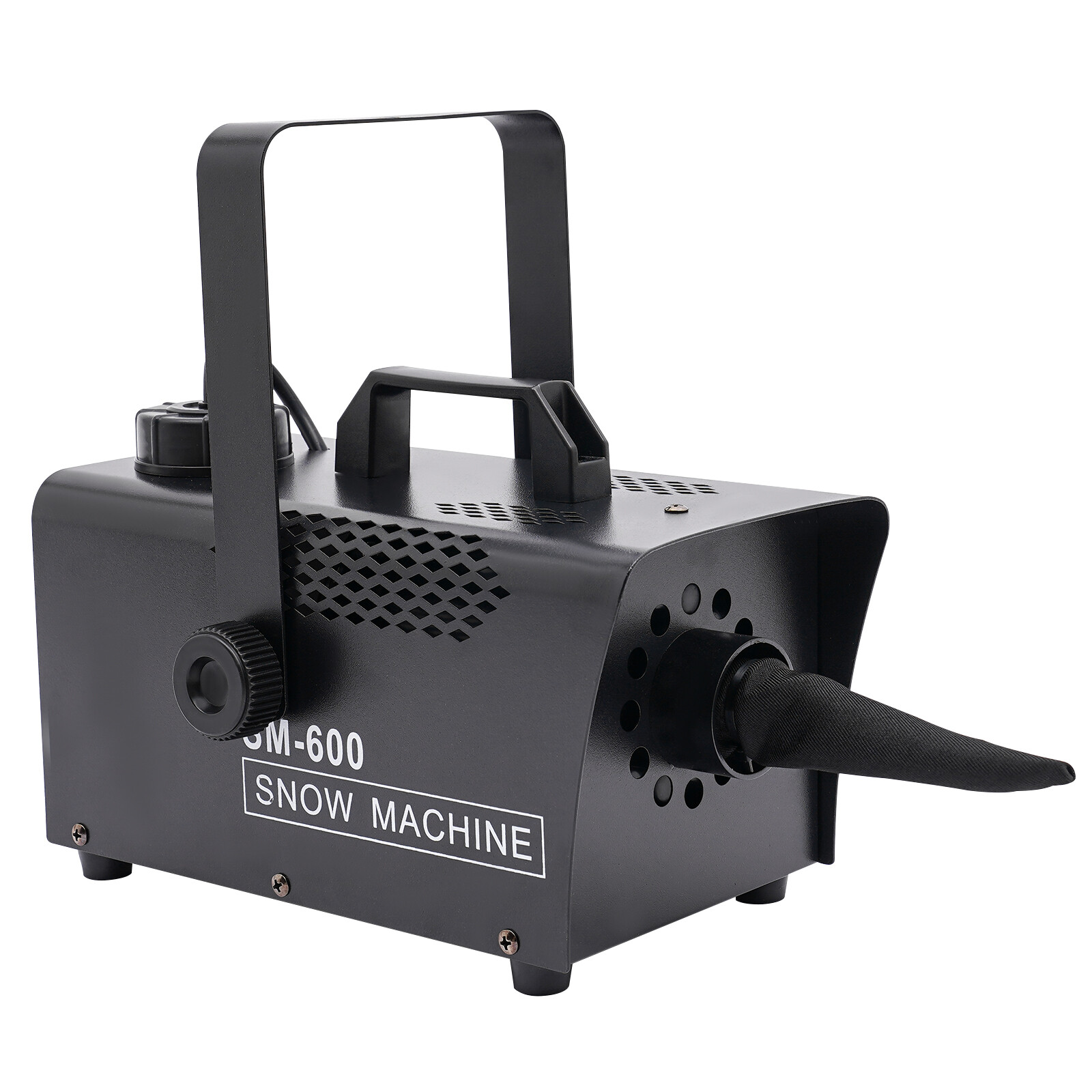 600W DJ Snow Machine Stage Snowflake Machine With Remote Control Christmas Decor