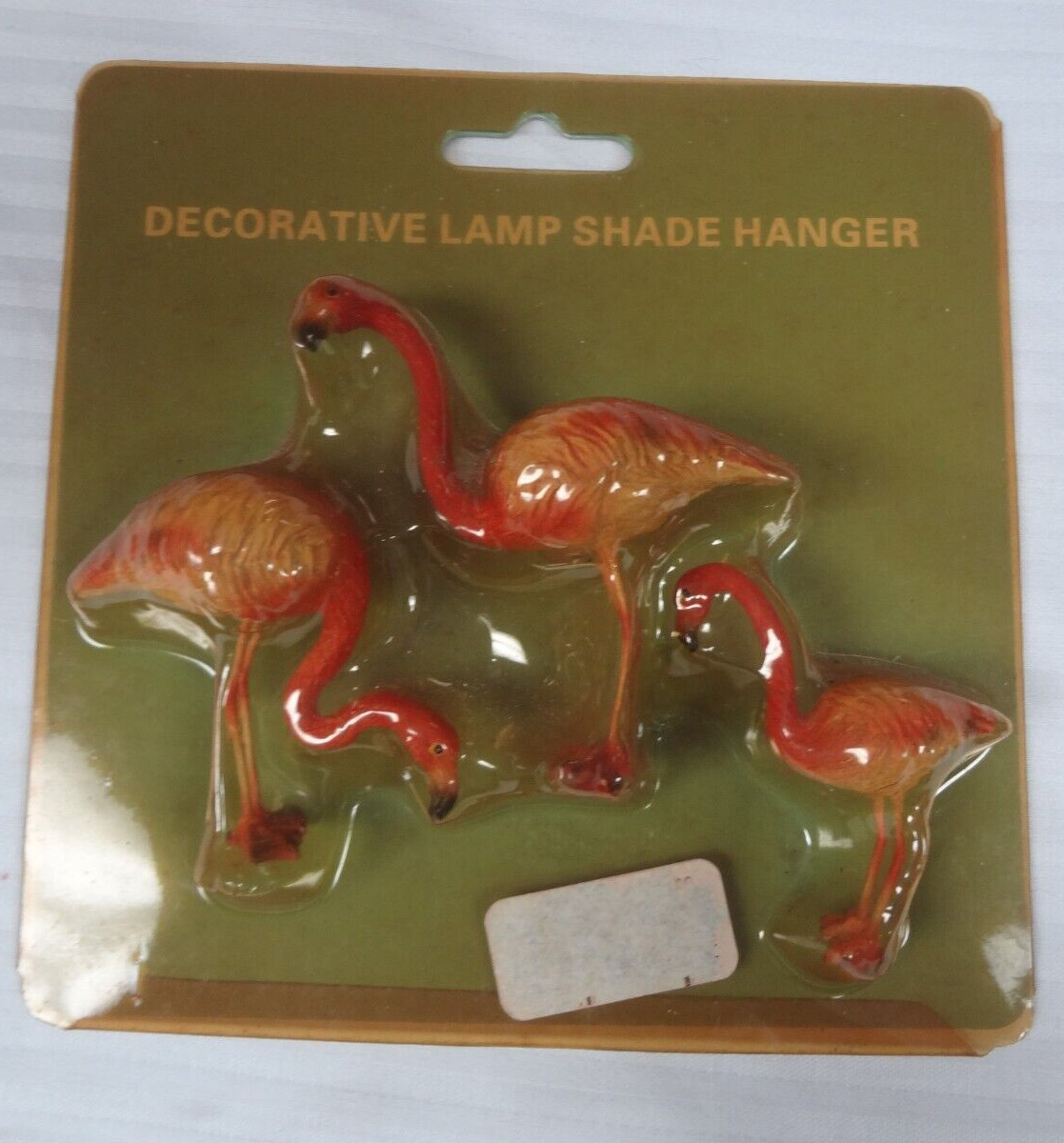 Set Of 3 Flamingo Lamp Shade Toppers