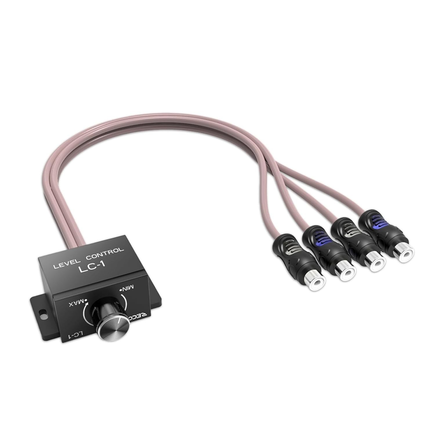 Universal RCA Level Controller Car Audio Amplifier Gian Level Bass Boost Volu...