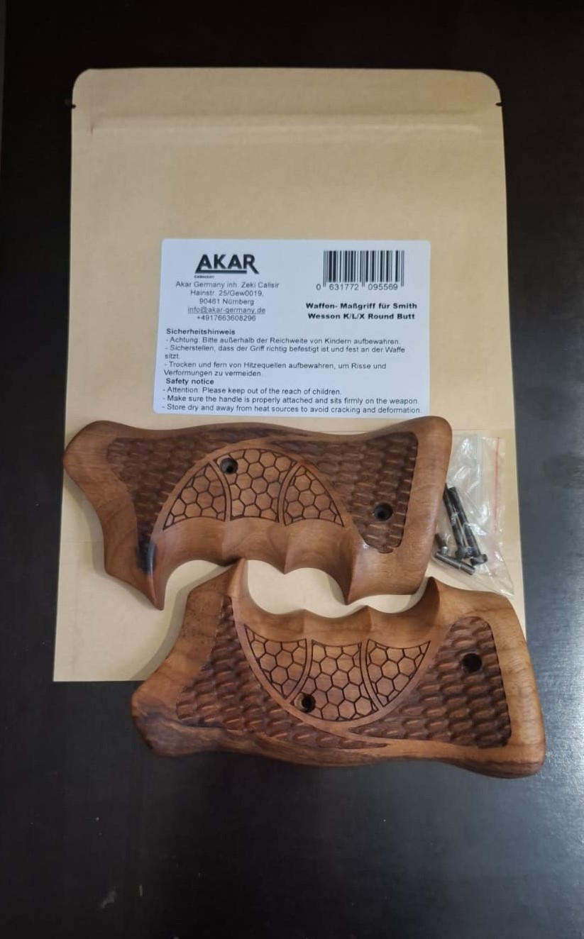 Gun Scale Grip - Smith & Wesson N-Frame - Round Butt Target grips