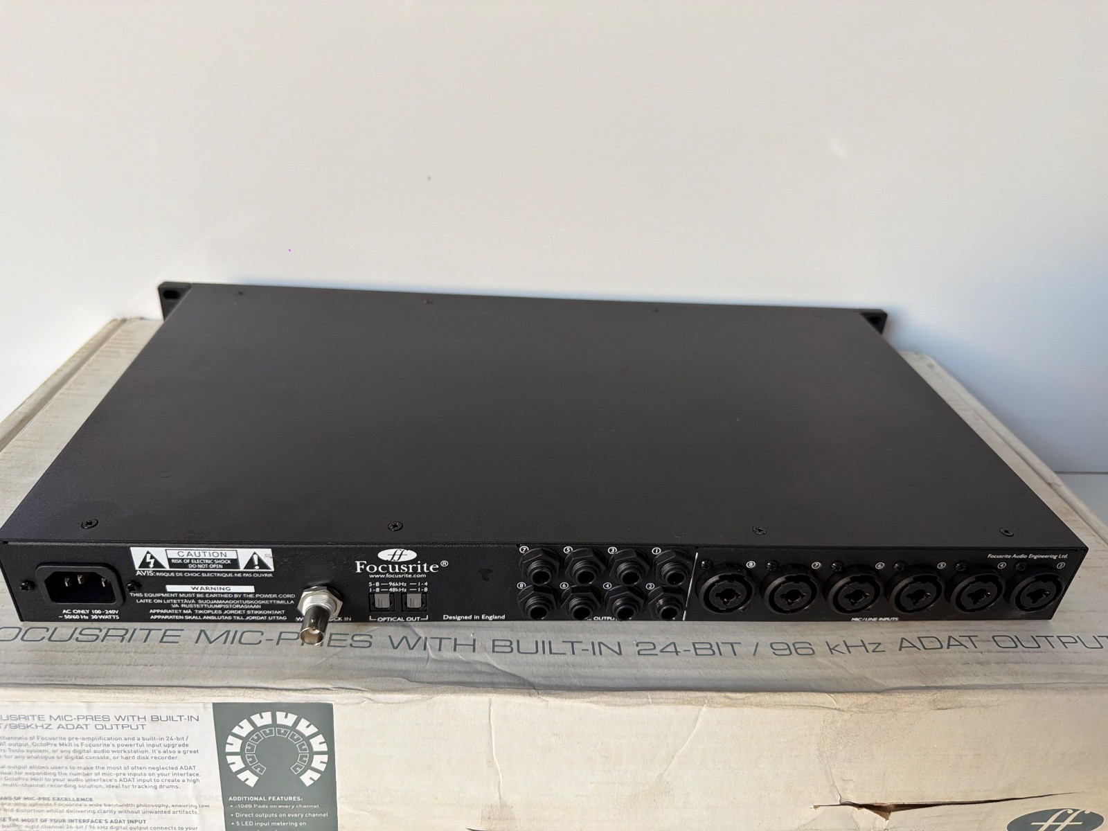 Focusrite OctoPre MkII - Microphone Preamp