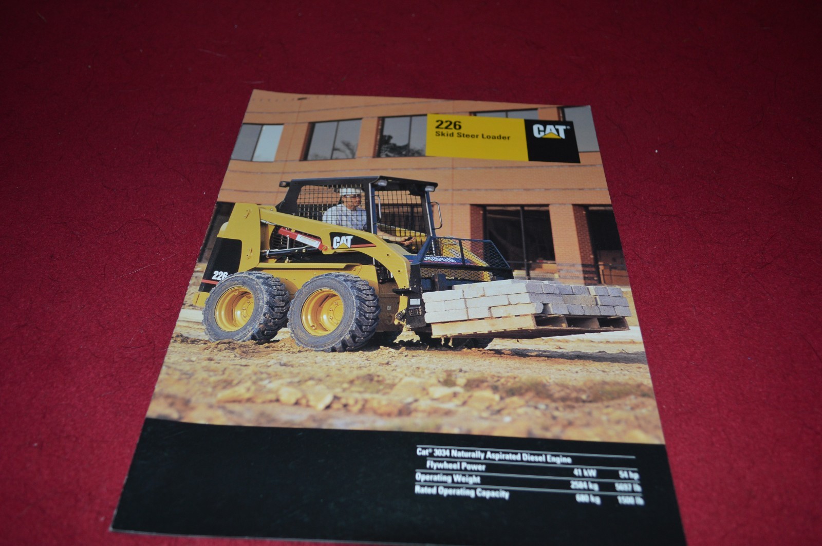 Caterpillar 226 Skid Steer Loader Dealer's Brochure DCPA4