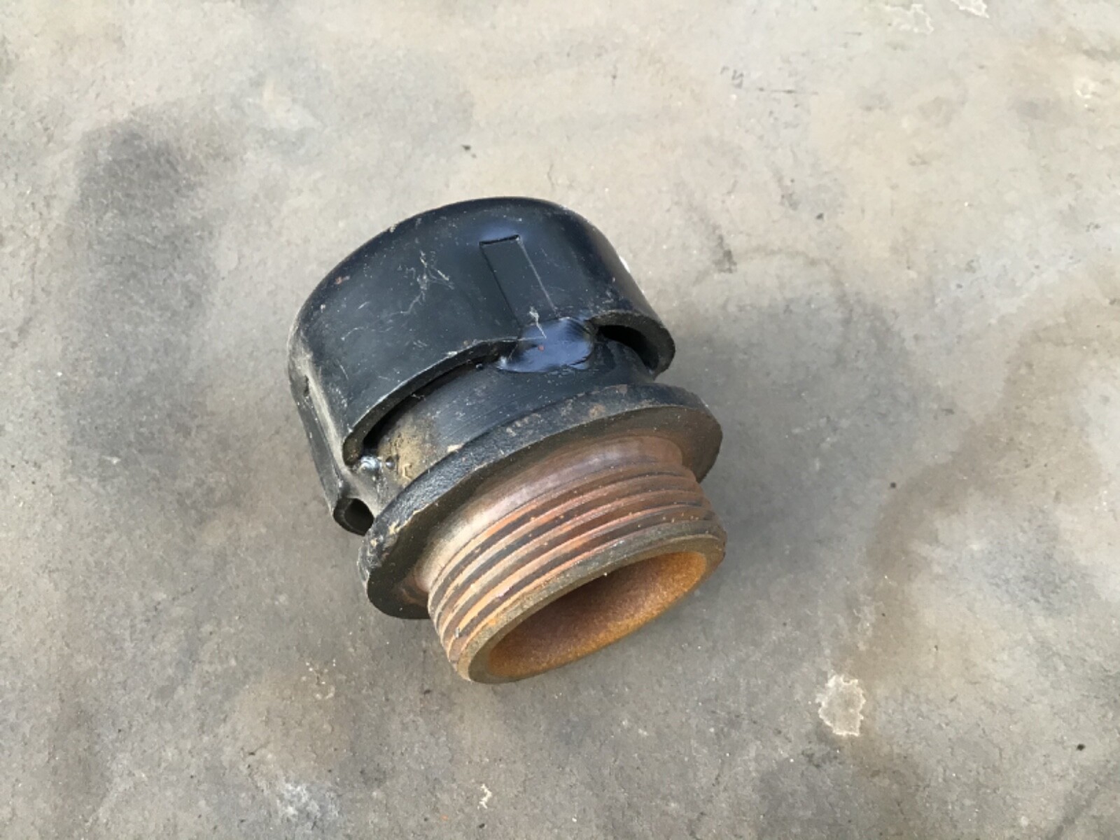 storage tank vent steel 1 1/2” pipe tread