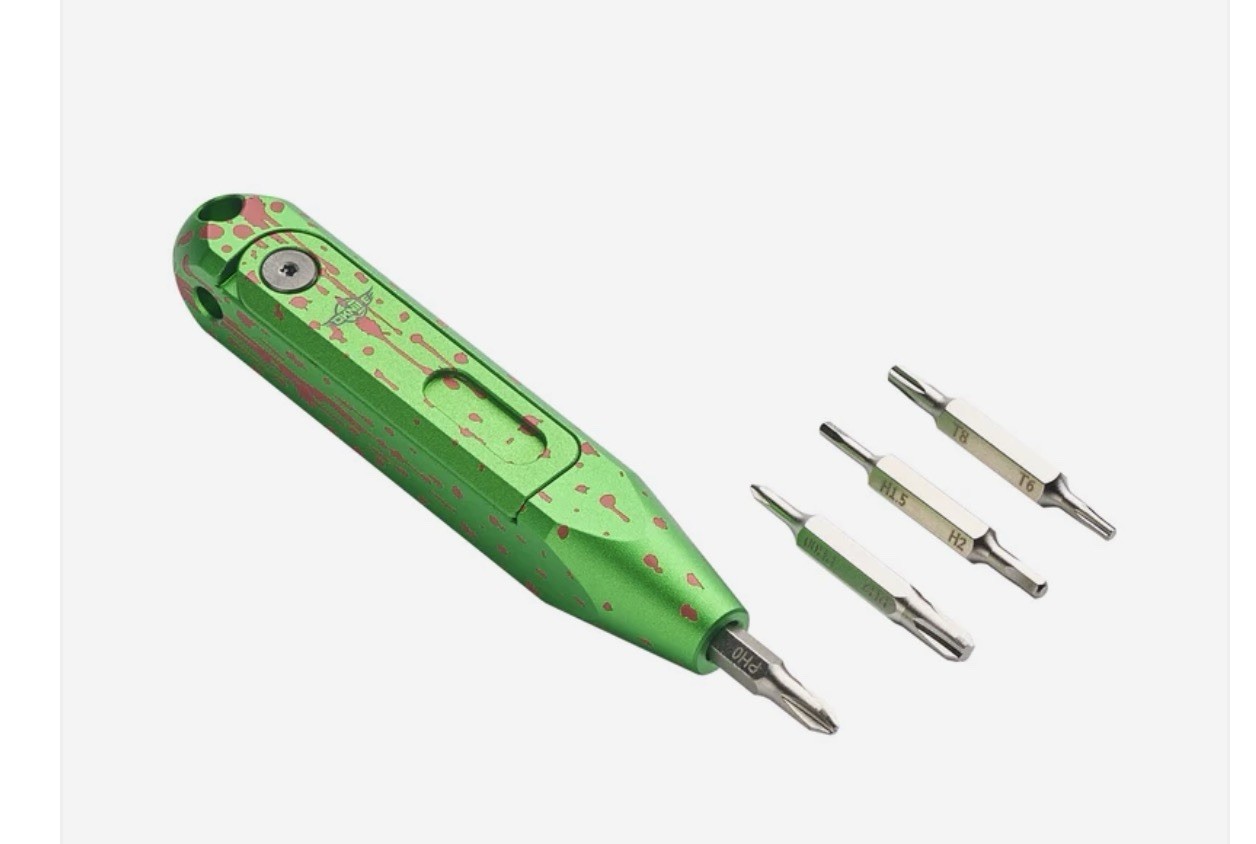 OKNIFE/Olight Otacle D1 Mini Precision Screwdriver Zombie Green.