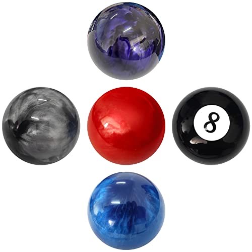 Round Ball Marble Style Shift Knob Universal Manual Shift Knob Spherical Gray